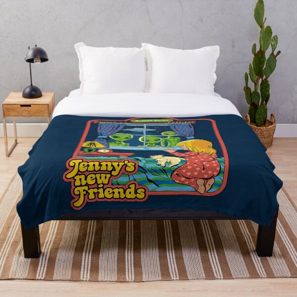 Jenny's New Friends Throw Blanket