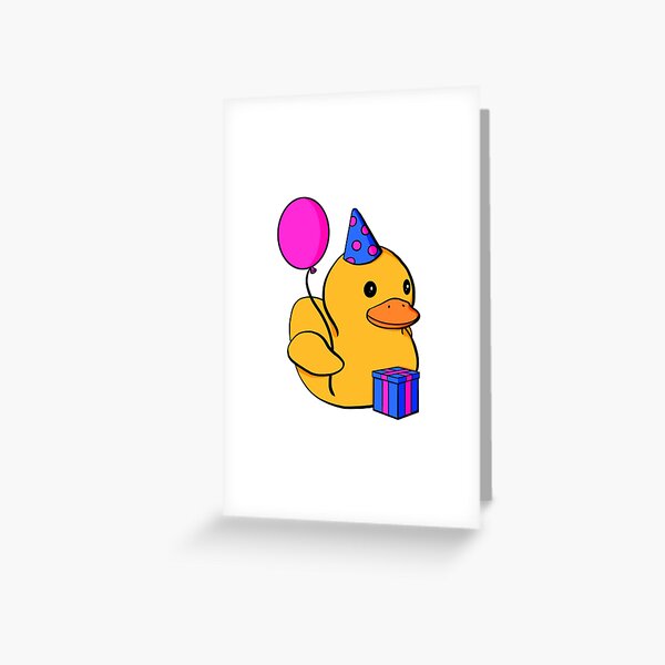 Item preview, Birthday Rubber Duck designed and sold by Alisha Ober Designs.