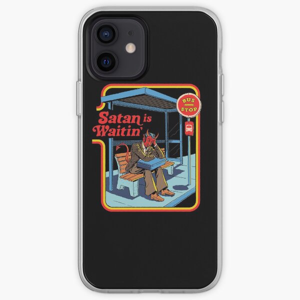 Satan esta esperando' Funda blanda para iPhone