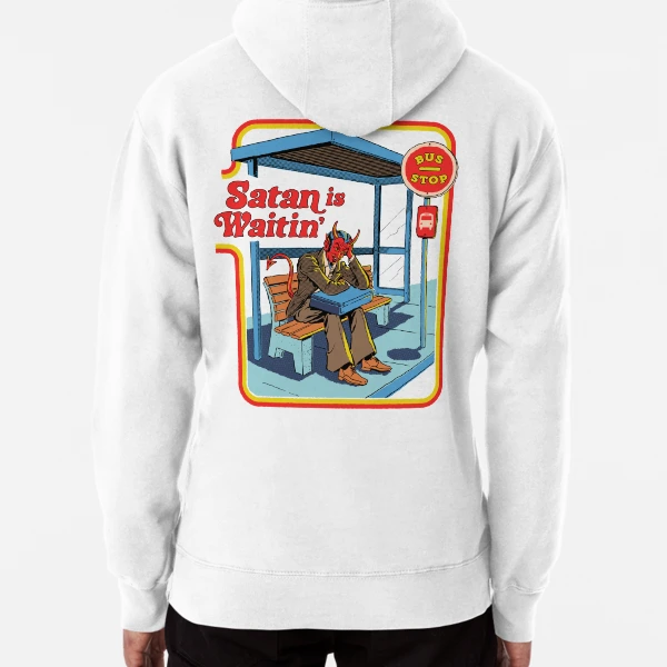 Satan is waitin discount hoodie