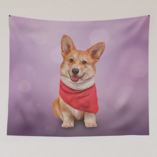 Item preview, Drawing Dog Welsh Corgi  designed and sold by bonidog.