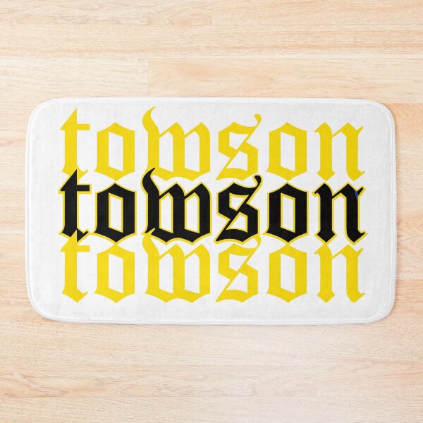 Item preview, Towson University gothic lettering designed and sold by Designed By Rachel.