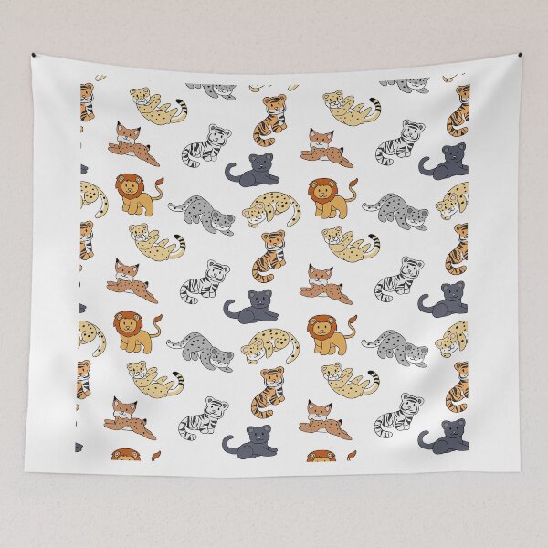 Item preview, Wild Cat Pattern  designed and sold by BiscuitSnack.