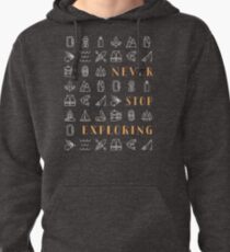 Never Stop Exploring Pullover Hoodie