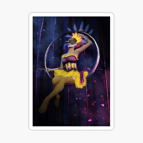 Ring Dancer Sticker