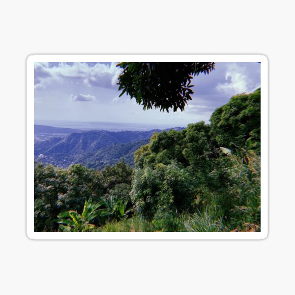 Item preview, Overlooking the city - Blue Mountains, Jamaica designed and sold by Kii McKoy.