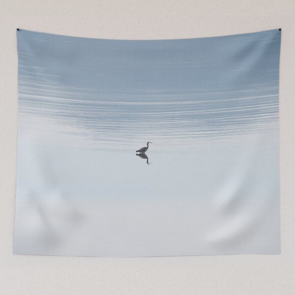 Item preview, Heron in calm water designed and sold by PeteMellows.