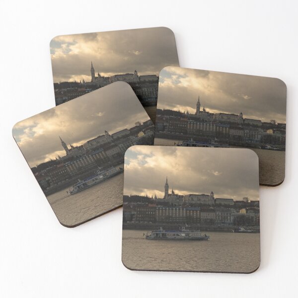 Item preview, Fisherman's Bastion From Across The Danube designed and sold by rawshutterbug.