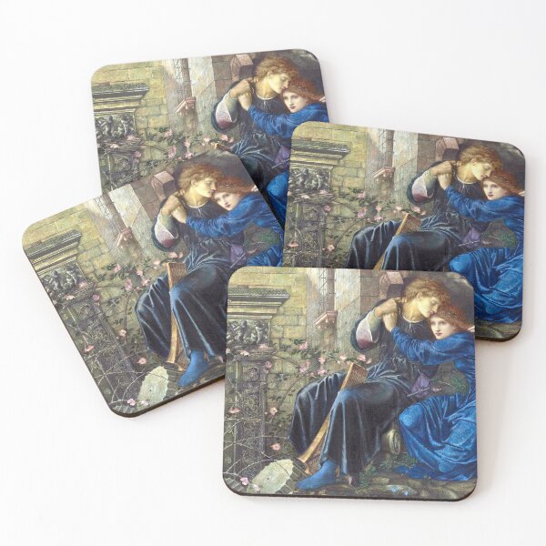 Item preview, Love Amongst the Ruins - Edward Burne-Jones 1873 designed and sold by forgottenbeauty.