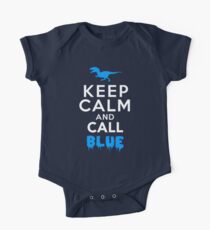 Keep Calm and Call Blue | Raptor One Piece - Short Sleeve