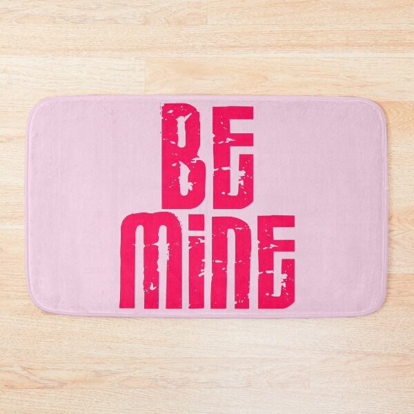 Item preview, Be mine - Bright pink - Print designed and sold by Skippingbird.