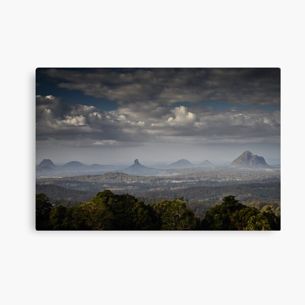 glass house mountains, queensland, australia Canvas Print
