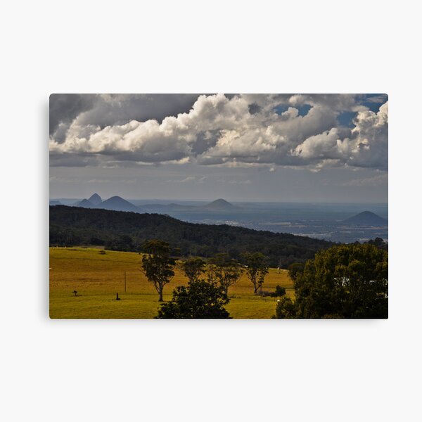 glass house mountains, queensland, australia Canvas Print
