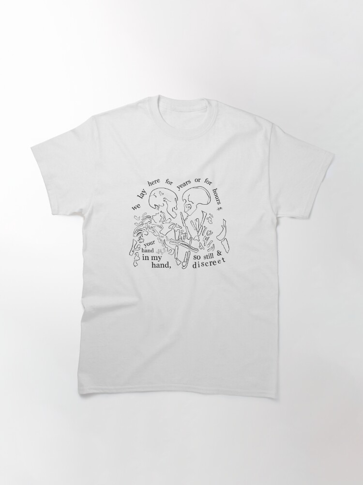 Disover In a Week - Hozier-Inspired Skeletal Print  Classic T-Shirt