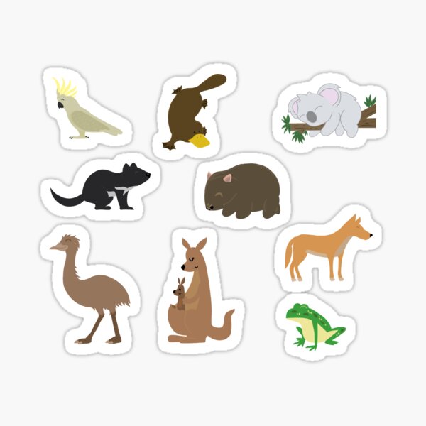 Item preview, Australian Wildlife Pack designed and sold by Wildflower Creations by Vivie White.