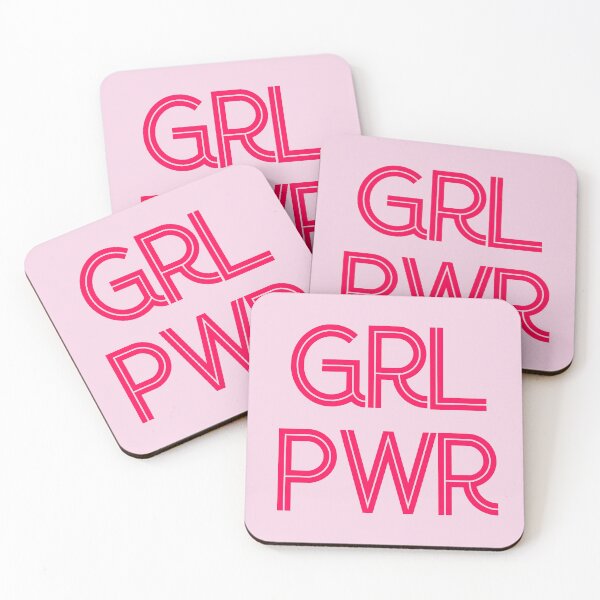 Item preview, GWL PWR (Girl Power) Print designed and sold by Skippingbird.
