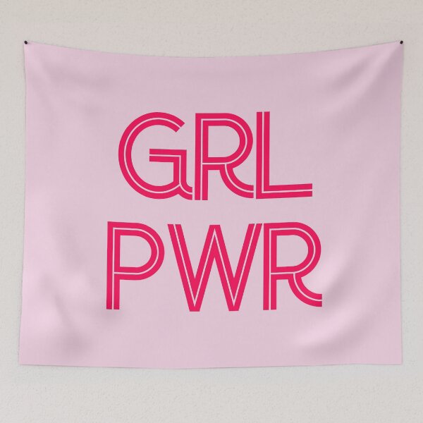 Item preview, GWL PWR (Girl Power) Print designed and sold by Skippingbird.