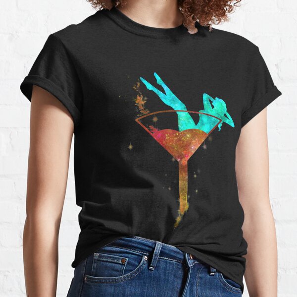 Martini Glass Women's T-Shirts & Tops for Sale