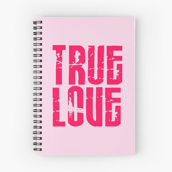 Item preview, True Love - Bright pink - Print designed and sold by Skippingbird.