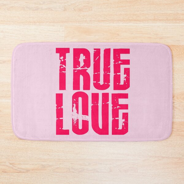 Item preview, True Love - Bright pink - Print designed and sold by Skippingbird.