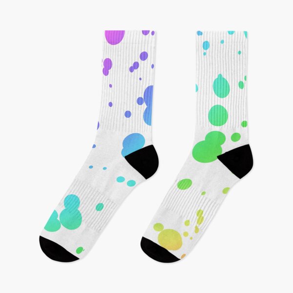 Item preview, Rainbow Spots pattern designed and sold by BiscuitSnack.