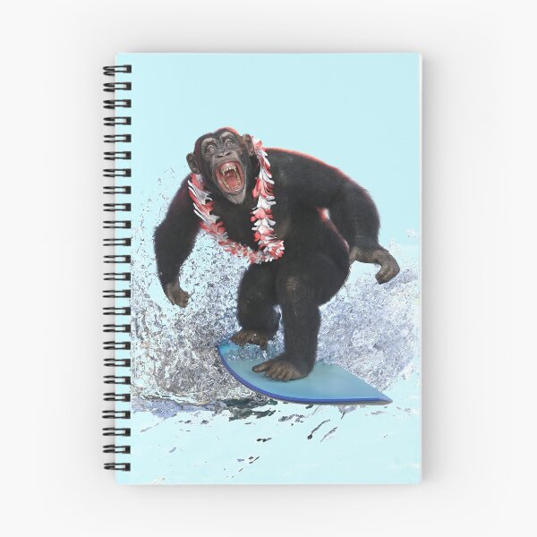 Item preview, Surf’s Up Chimp designed and sold by vonHobo.