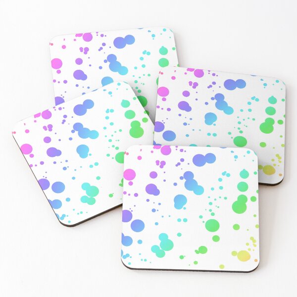Item preview, Rainbow Spots pattern designed and sold by BiscuitSnack.