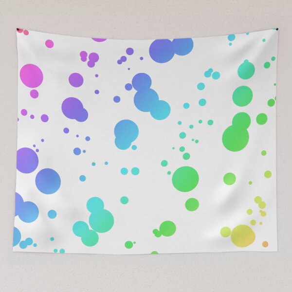 Item preview, Rainbow Spots pattern designed and sold by BiscuitSnack.