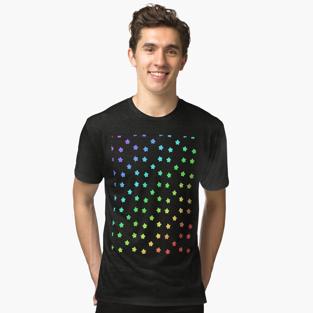 Vista previa del artículo con la obra «Camiseta de tejido mixto», diseñado y vendido por BiscuitSnack.
