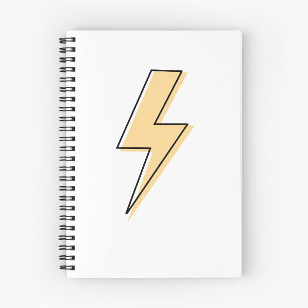 Item preview, Pastel orange Lightning bolt designed and sold by Cssens.