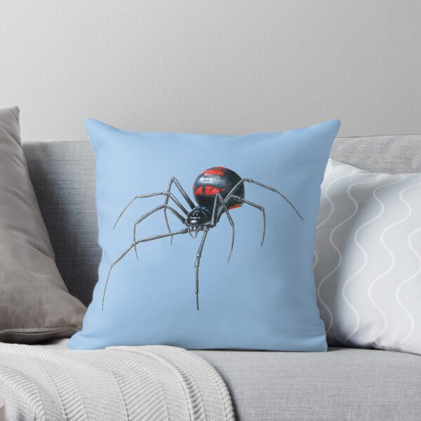Item preview, BLACK WIDOW ON BABY BLUE EYES designed and sold by PetsandBeyond.