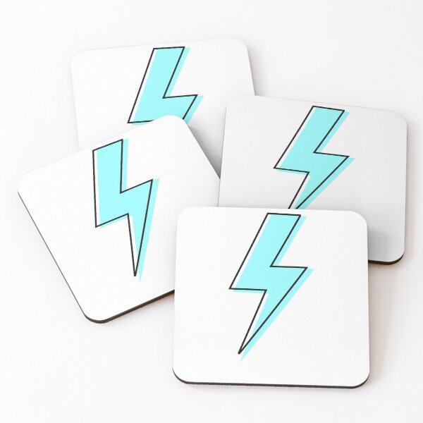 Item preview, Electric blue lightning bolt  designed and sold by Cssens.