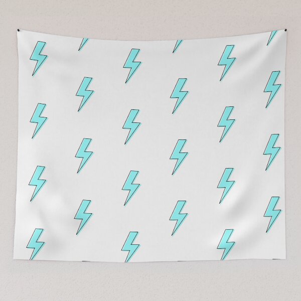 Item preview, Electric blue lightning bolt  designed and sold by Cssens.