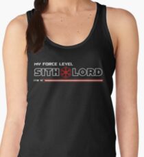 My Force Level: Sith Lord Women's Tank Top