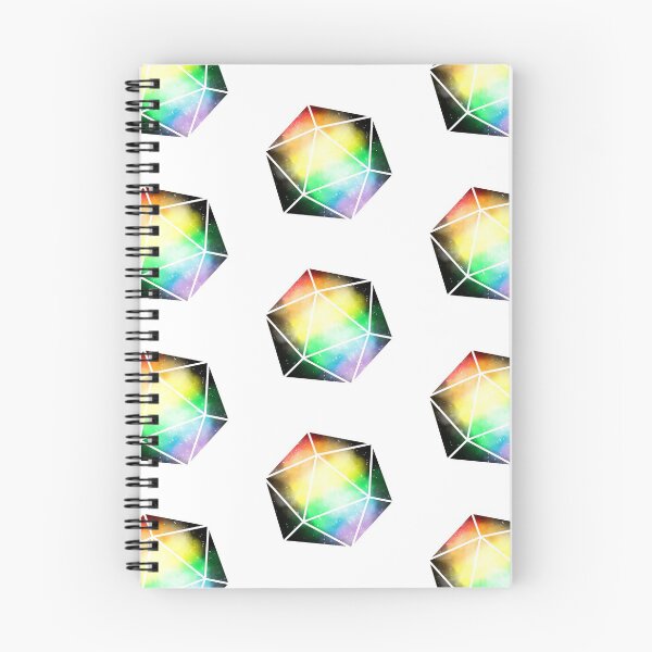 Artikelvorschau, LGBTQ + D20 Würfel-Gay Galaxy entworfen und verkauft von Glitch4Nov.
