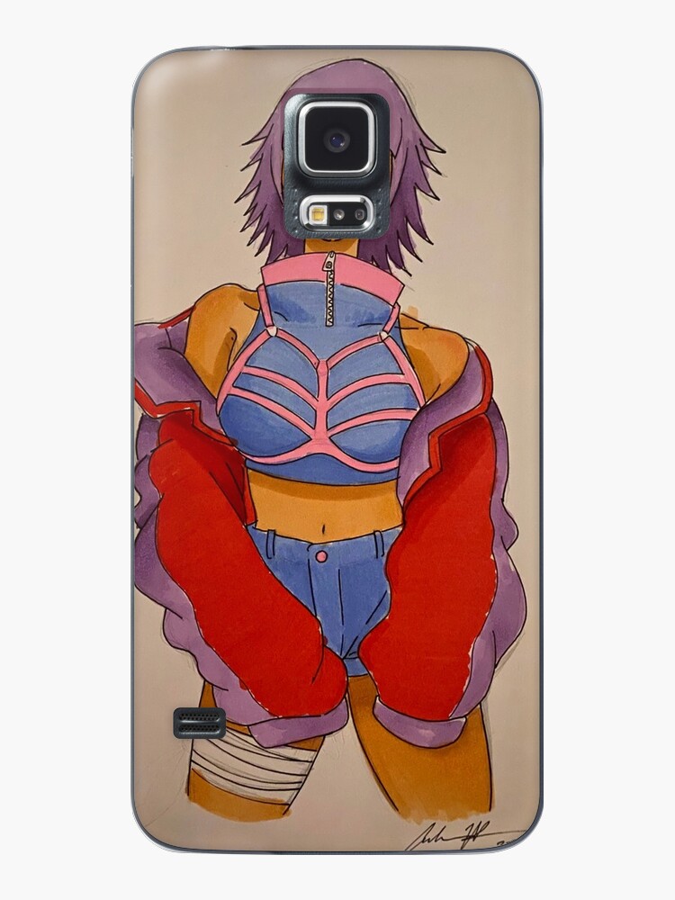 Anime Waifu Samsung Galaxy Phone Case By Drewsartspace Redbubble