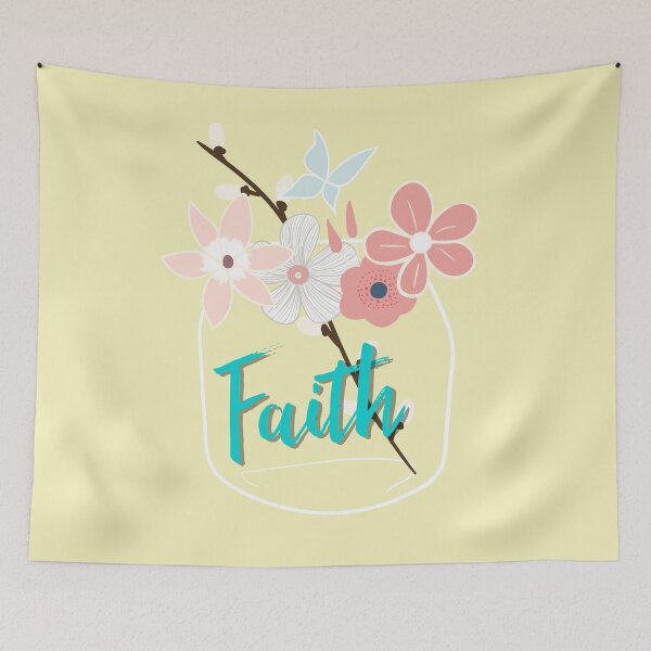 Item preview, Faith Floral Flower Arrangement designed and sold by AZGuzmans.