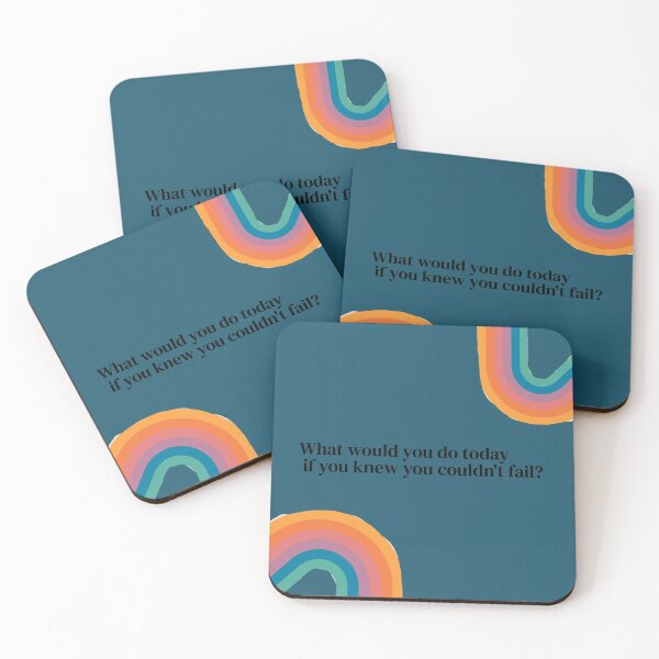 Item preview, What would you do today if you knew you couldn't fail? designed and sold by eveofthesea.