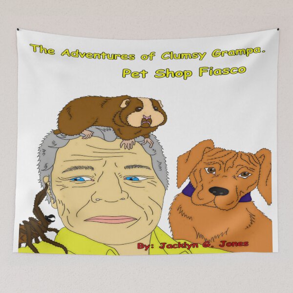 Aperçu de l'œuvre Les aventures de Clumsy Grampa Pet Shop Fiasco... créée et vendue par Jacklyn G. Jones.
