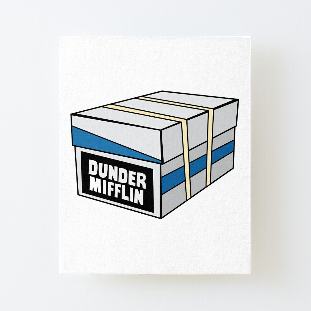 Dunder Mifflin The Office Logo Art Board Print for Sale by MikeFromToronto