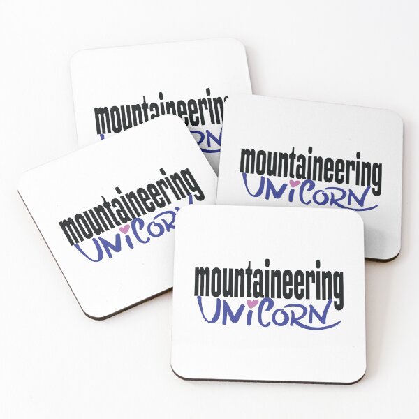 Item preview, Mountaineering Unicorn Mountain Climbing designed and sold by ProjectX23.