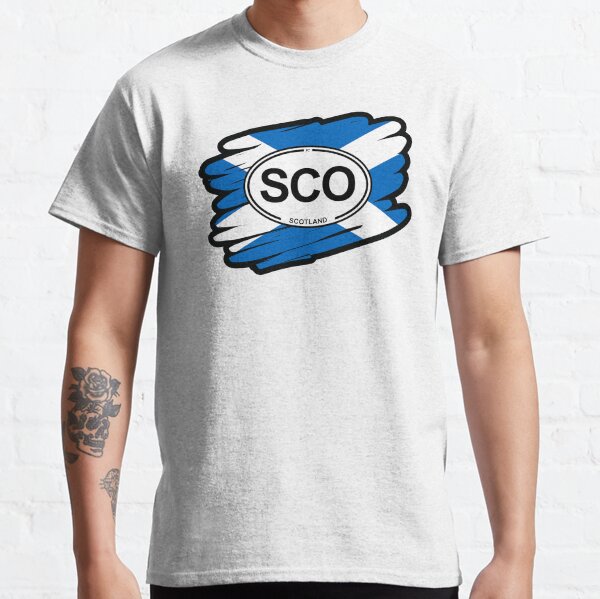 Scotland, Scottish Flag Classic T-Shirt