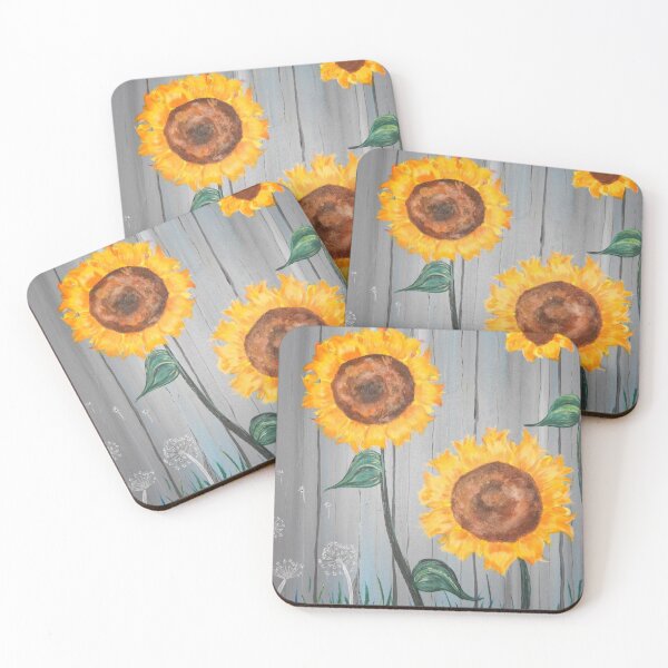 Item preview, On a stormy day, paint sunflowers designed and sold by PoPoMakesArt.