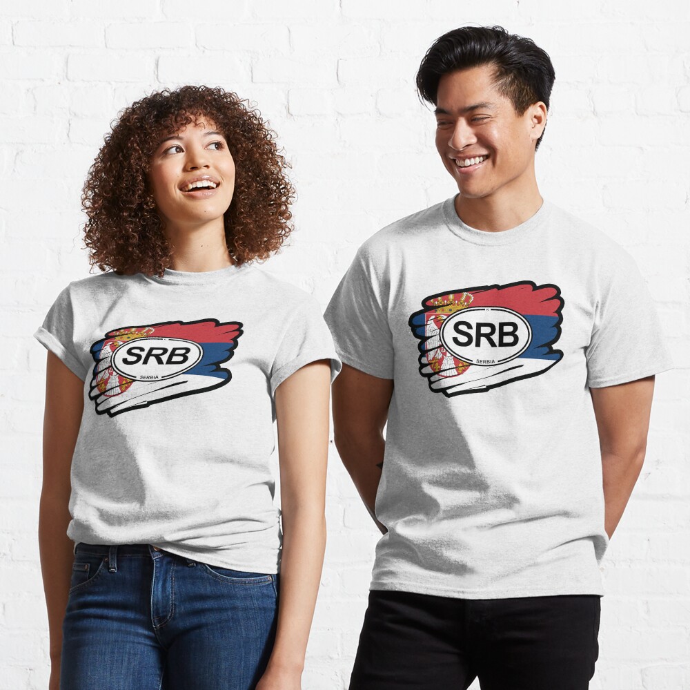 Serbia, Serbian Flag Classic T-Shirt