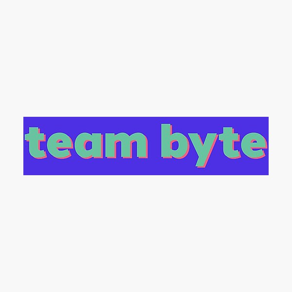 Item preview, Team Byte designed and sold by CullenWullen10.