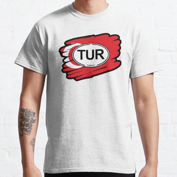Turkey, Turkish Flag Classic T-Shirt