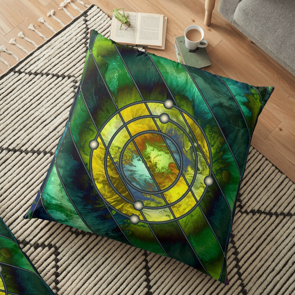 Element 6: Carbon Floor Pillow