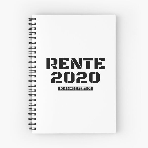 Artikelvorschau, Rente 2020 Ich habe fertig! Geschenk, Rentner, Ruhestand, Pension entworfen und verkauft von Rautee.