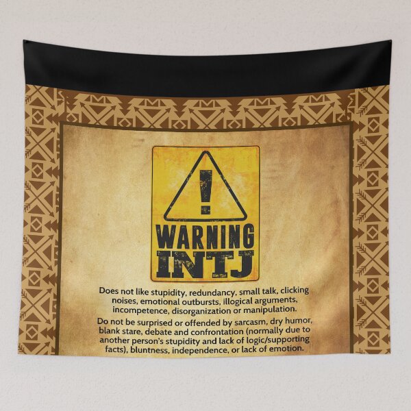 Item preview, INTJ Personality Type Warning Introvert Thinker Architect Men Women Gift designed and sold by Sifoustore.