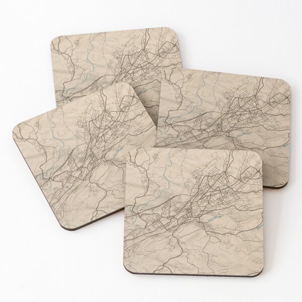 Item preview, St. Gallen Sepia Map designed and sold by CPTVDesign.